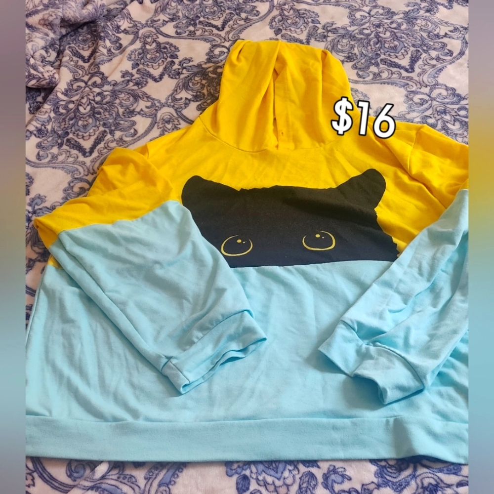 Cutest kitty hoodie